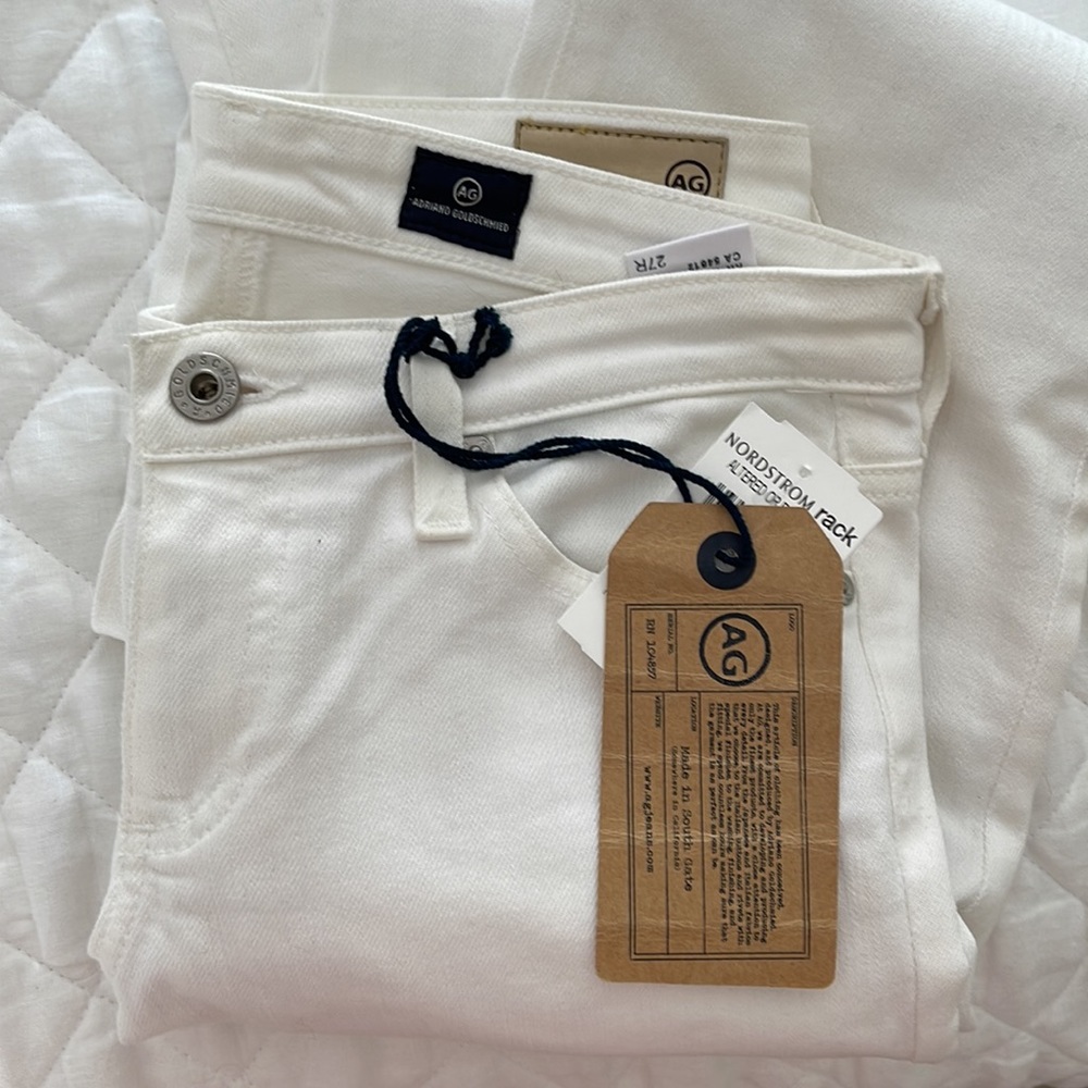 AG NEW Adriano Goldschmied the Stilt cigarette leg jean 27R